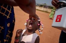 Republic of Congo steps up polio vaccination in border region