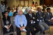 High level officials of the Ministry of Health and Wellness and other key stakeholders attending the official launching of the National Roadmap Framework on Maternal, Newborn and Child Health on 03 February 2020 in Mauritius