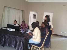Group work during the validation process