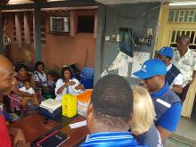 Visite de la mission de plaidoyer pour la mobilisation des ressources dans une zone de santé de Kinshasa 