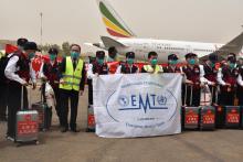 Arrivée de la mission chinoise à l’aéroport de Ouagadougou