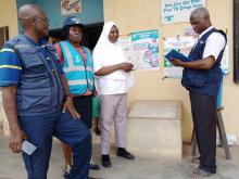 Polio personnel in Ogun sensitizing health workers on COVID-19 case definition.jpg (