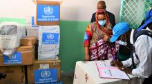 Remise du PCR et des équipements de l'OMS au Ministère de la Santé des Comores