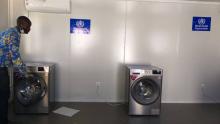 Fully equipped laundry to boost infection prevention and control