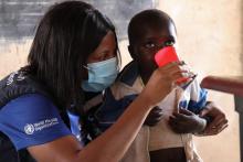 WHO in action at Kajokoto Primary School in Mount Darwin