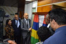 Inauguration of the Virtual Training Laboratory in Mauritius: Unveiling of the Inaugural Plaque 