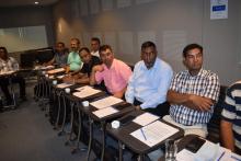 Laboratory professionals participating in the training of trainers on Quality Management Systems from 18-22 January 2021 in Mauritius