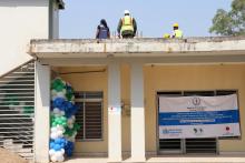 The construction of the second phase of the Public Health Emergency Operations Centre commenced in Juba