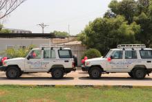 Vehicles donated to the Ministry of Health