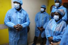 Visite du Bloc opératoire  du Centre Hospitalier Universitaire de Bobo Dioulasso