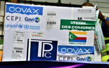 12 000 doses de vaccins réceptionnées par les Comores via l'Initiative Covax, un premier lot sur les 108 000 attendues