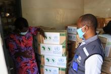 Essential medicines delivered to treat COVID-19 patients