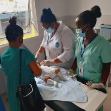 Un nouveau centre de vaccination pour réduire l'affluence en temps de COVID-19 et faciliter les services de vaccination des mères allaitantes et leurs bébés au CHU Tanambao-Diego dans la région de Diana