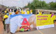 Polio campaign launch in Garissa targeting over 3 million children aims at protecting children from the dangerous disease  and keeping polio at bay 
