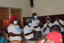 Les représentants des communautés et des guéris d’Ebola