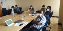 MOH Staff on virtual training programme