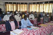 Vue partielle de la salle constituée des participants venus des provinces et de N’Djaména