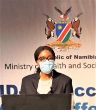 The Right Honorable Prime Minister of the Republic of Namibia, Dr Saara  Kuugongelwa-Amadhila
