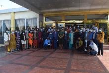 Group photo of participants during the NAPHS review meeting in Monrovia