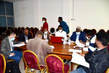 Group discussion on the priority research agenda document