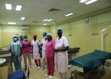 République du Congo : des accouchements en toute sécurité à la maternité de l’hôpital général de Dolisie dans le contexte COVID-19