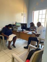Conducting active case search for AFP and vaccine preventable diseases at Osire health centre of Otjiwarongo district