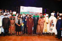 Minister of health and dignitaries at the NCH opening ceremony_Photo credit_ WHO_Ochemba