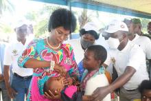 L’OMS aux côtés du Burundi pour le lancement de la campagne de vaccination contre la rougeole et la rubéole.
