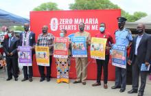 Launch of the 'Zero Malaria Starts' with me campaign
