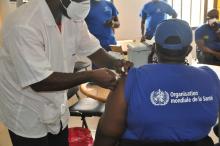 Vaccination de l'équipe de OMS Togo