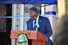 President George Weah of the Republic of Liberia celebrating a great milestone in the health sector as Liberians can now access dialysis services in their own country at the EJS National Dialysis Center