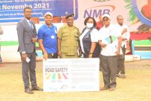 Members from the Road Safety Council and WHO that attended the commemorations