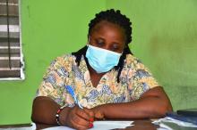 Nurse Tracey T J Kortiimai, Tuberculosis Focal Point, Redemption Hospital, Liberia