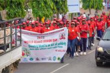 A commemoration awareness walk in Abuja for WBDD