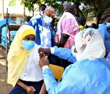 Vaccination des adolescents à Mohéli