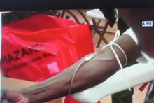 Blood Donation at the Kanifing General Hospital led by the Gambia Armed Forces (GAF)