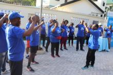WHO team renewing commitment to serve the Tanzania population