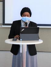 Ms Gloria Siseho, UNICEF Namibia Health Specialist 