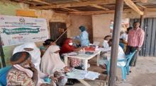 TB and COVID-19 testing and COVID-19 vaccination exercise in a community in Kaduna