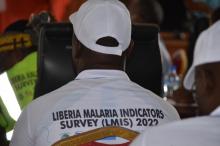 Data collectors for the 2022 Malaria Indictors Survey listen on as they embark on this important task in the health sector.