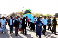 Older persons participated in a short walk priori launch of the climax event in Dodoma