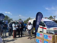 World Health Organization (WHO) has donated a field vehicle and an ambulance to Afar Regional Health Bureau.