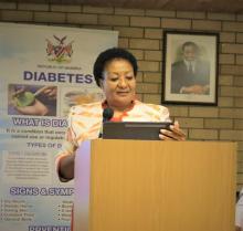Hon. Dr Ester Muinjangue, Deputy Minister of Health and Social Services 