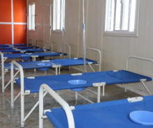 Newly donated foldable cholera bed..jpg