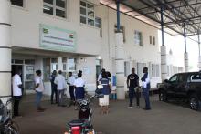 Echanges avec les équipes sanitaires à la frontière Togo - Ghana de Noépé