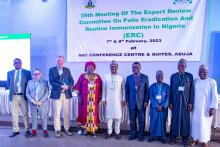 A group photo the ERC members at  the 39th Expert Review Committee (ERC) for Polio Eradication and Routine Immunization meeting