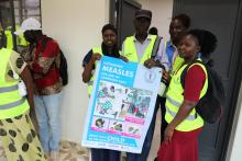 Nationwide measles vaccination campaign commenced in South Sudan 