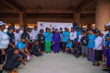 Group photo with HMH FMoh, WR and participants at the walk the talk.j
