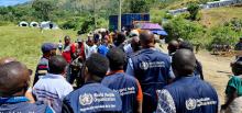 L'équipe multidisciplinaire de l'OMS se renforce à Kalehe pour répondre à la crise humanitaire causée par les inondations meurtrières