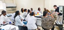 L’OMS renforce les capacités de l’INRB et de trois autres laboratoires africains pour la détection rapide de la poliomyélite 
